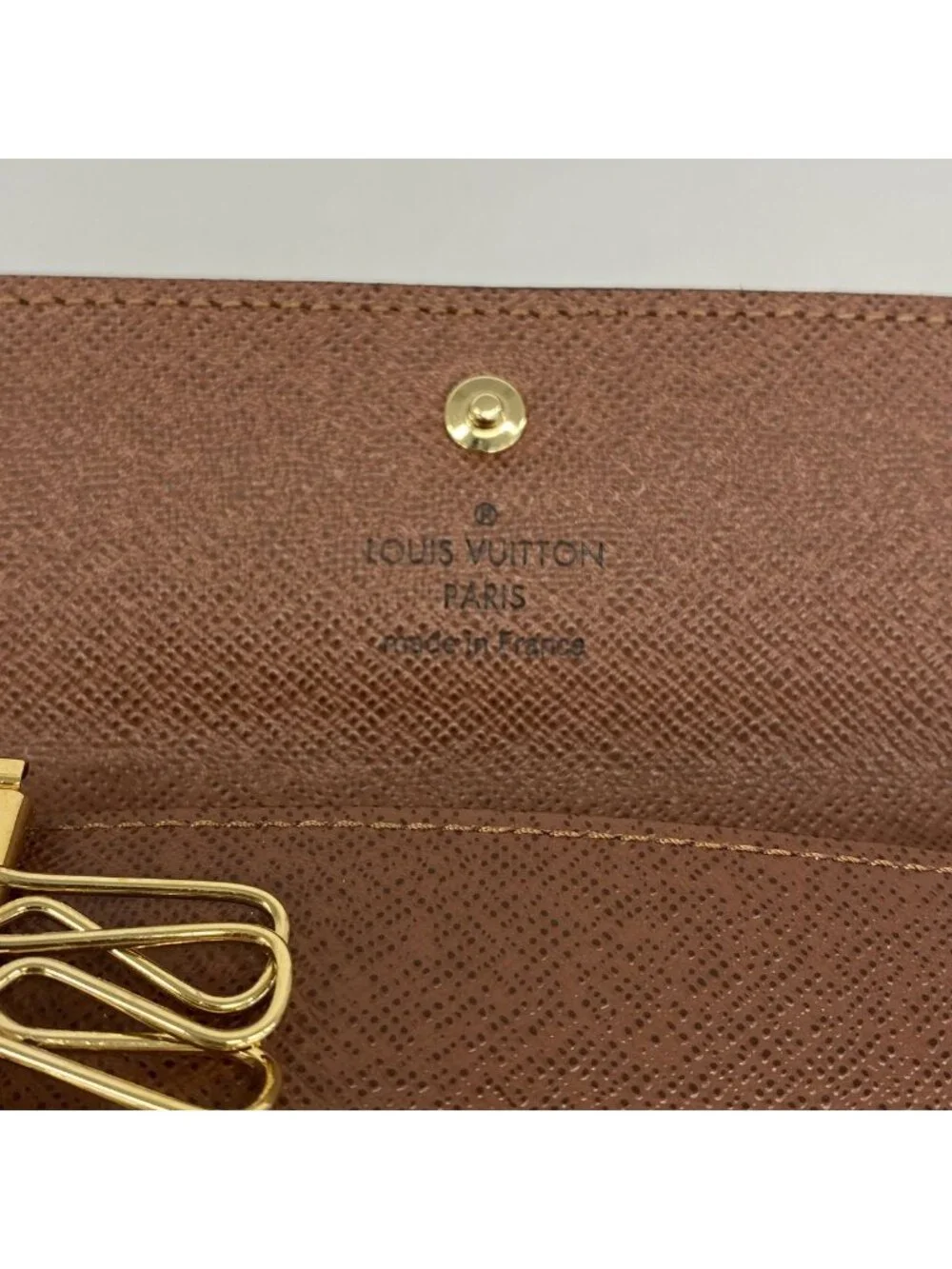 Louis Vuitton Key Case Monogram Multicles 4 Brown Key Holder